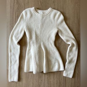 Cream sweater